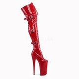 BEYOND-3028  Red Stretch Patent/Red