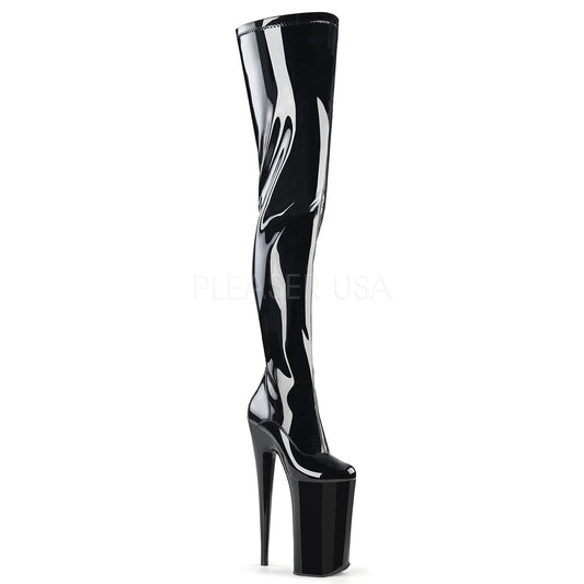 BEYOND-4000  Black Stretch Patent/Black