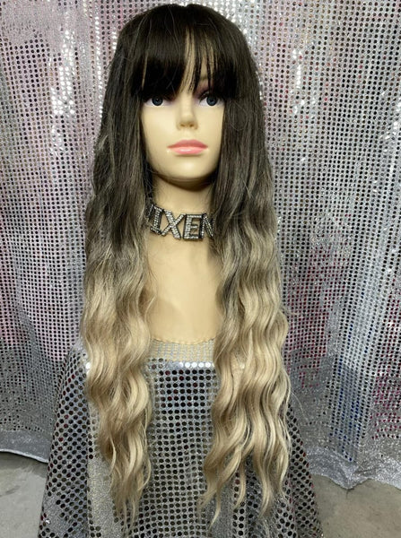 Long Ombre Wig with Fringe