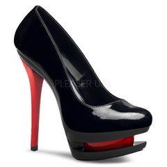 BLONDIE-685  Black Patent/Black-Red