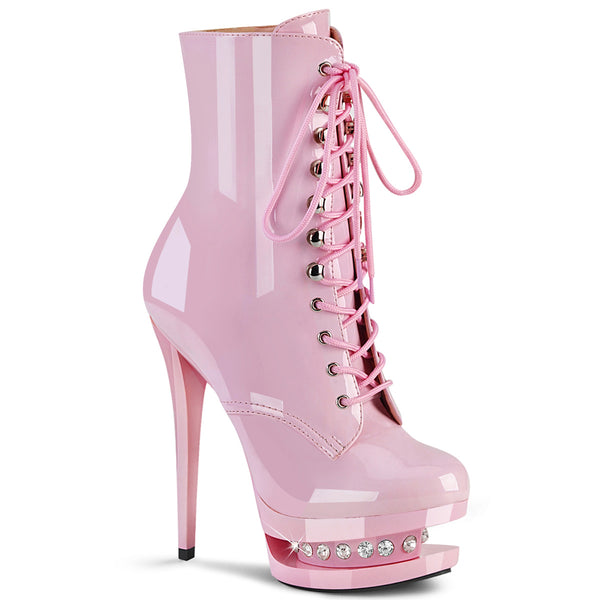 BLONDIE-R-1020  Baby Pink Patent/Baby Pink