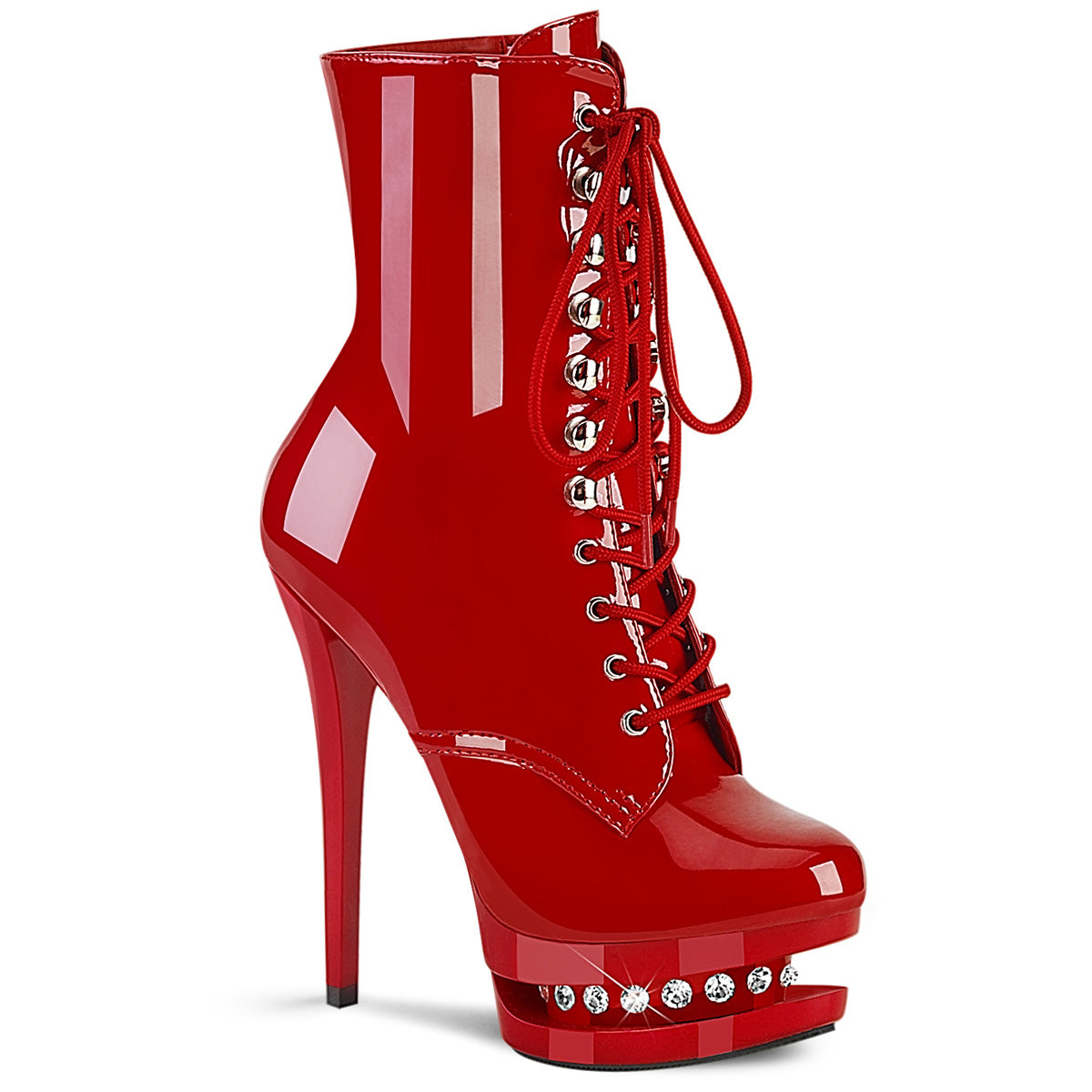 BLONDIE-R-1020  Red Patent/Red