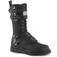 BOLT-345  Black Vegan Leather