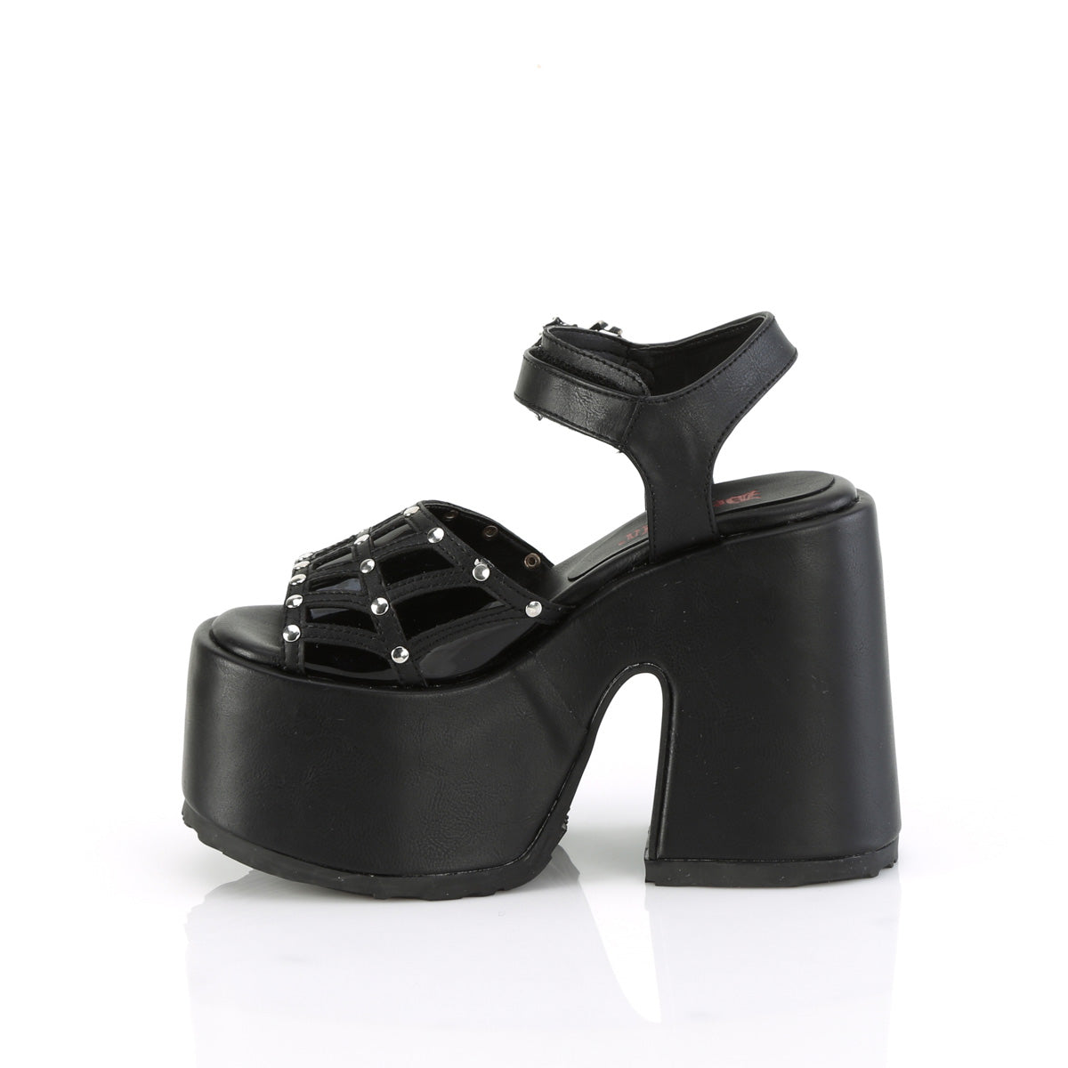 CAMEL-17  Black Vegan Leather