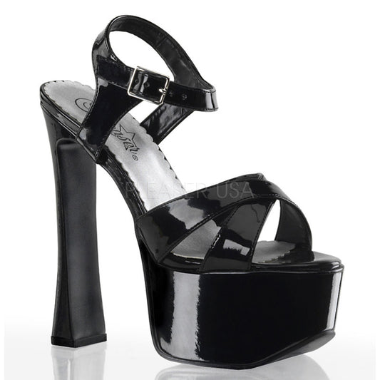 CANDY-40  Black Patent