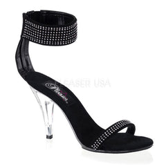 CARESS-440  Black Nubuck/Clear