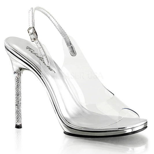 CHIC-18  Clear-Silver Pu/Silver Chrome