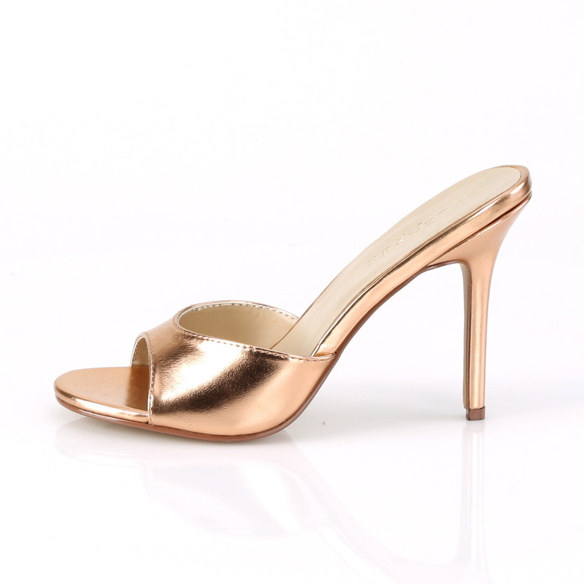 CLASSIQUE-01  Rose Gold Metallic Pu
