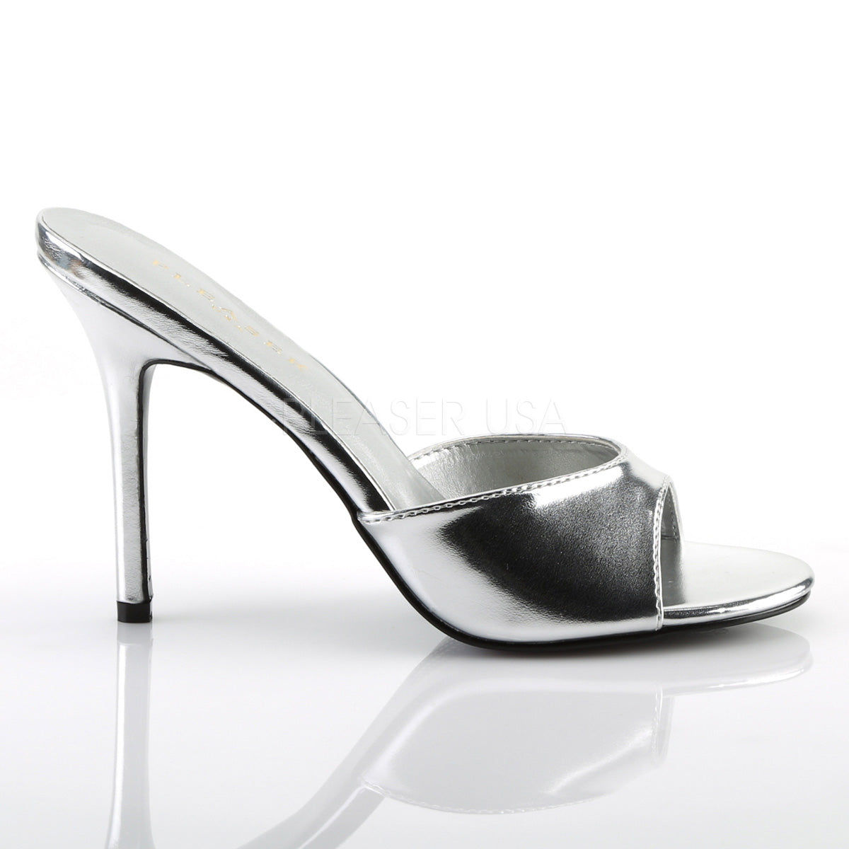 CLASSIQUE-01  Silver Metallic Pu
