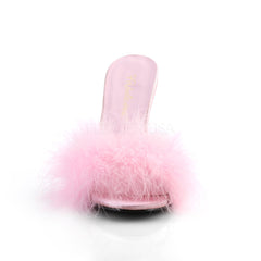 CLASSIQUE-01F  Baby Pink Pu-Fur