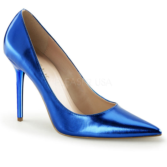CLASSIQUE-20  Blue Metallic Pu