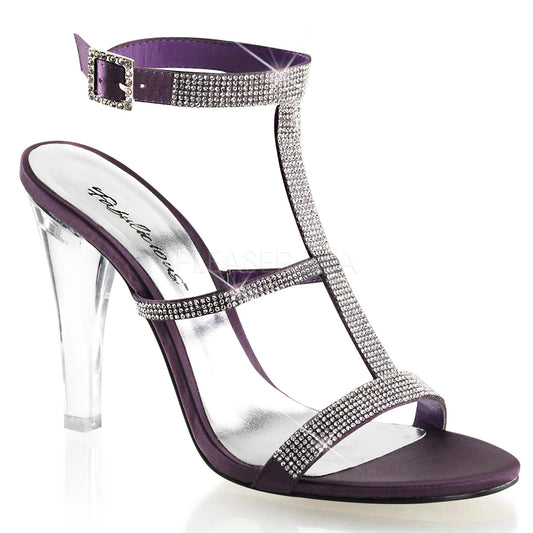 CLEARLY-418  Eggplant Satin