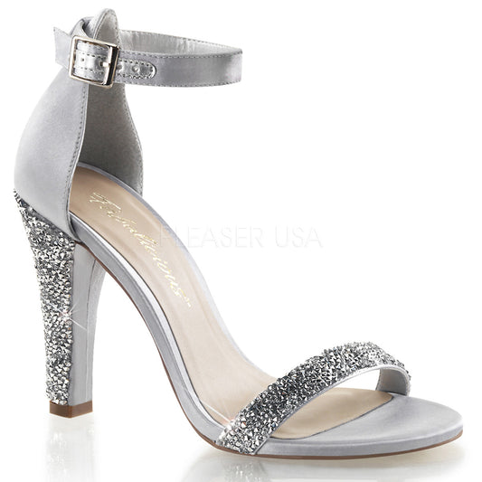 CLEARLY-436  Silver Satin