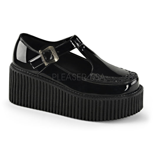 CREEPER-214  Black Patent