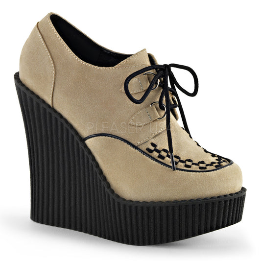 CREEPER-302  Cream Vegan Suede