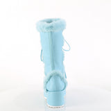 CUBBY-311  Baby Blue Vegan Leather