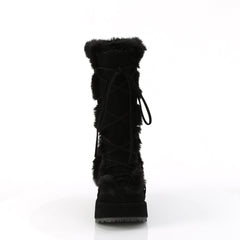 CUBBY-311  Black Vegan Suede