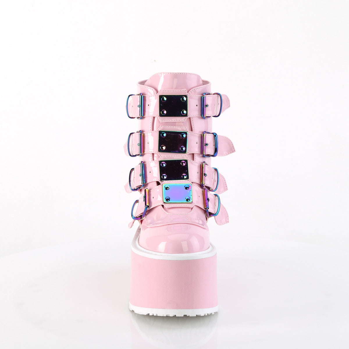 DAMNED-105  Baby Pink Holo Patent