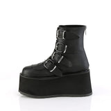 DAMNED-105  Black Vegan Leather