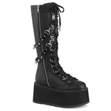 DAMNED-220  Black Vegan Leather