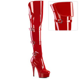 DELIGHT-3018  Red Stretch Patent/Red