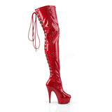 DELIGHT-3063  Red Str Patent/Red
