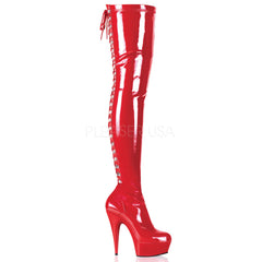 DELIGHT-3063  Red Str Patent/Red