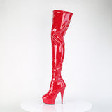DELIGHT-4000  Red Stretch Patent/Red