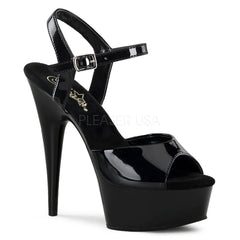 DELIGHT-609  Black Patent/Black