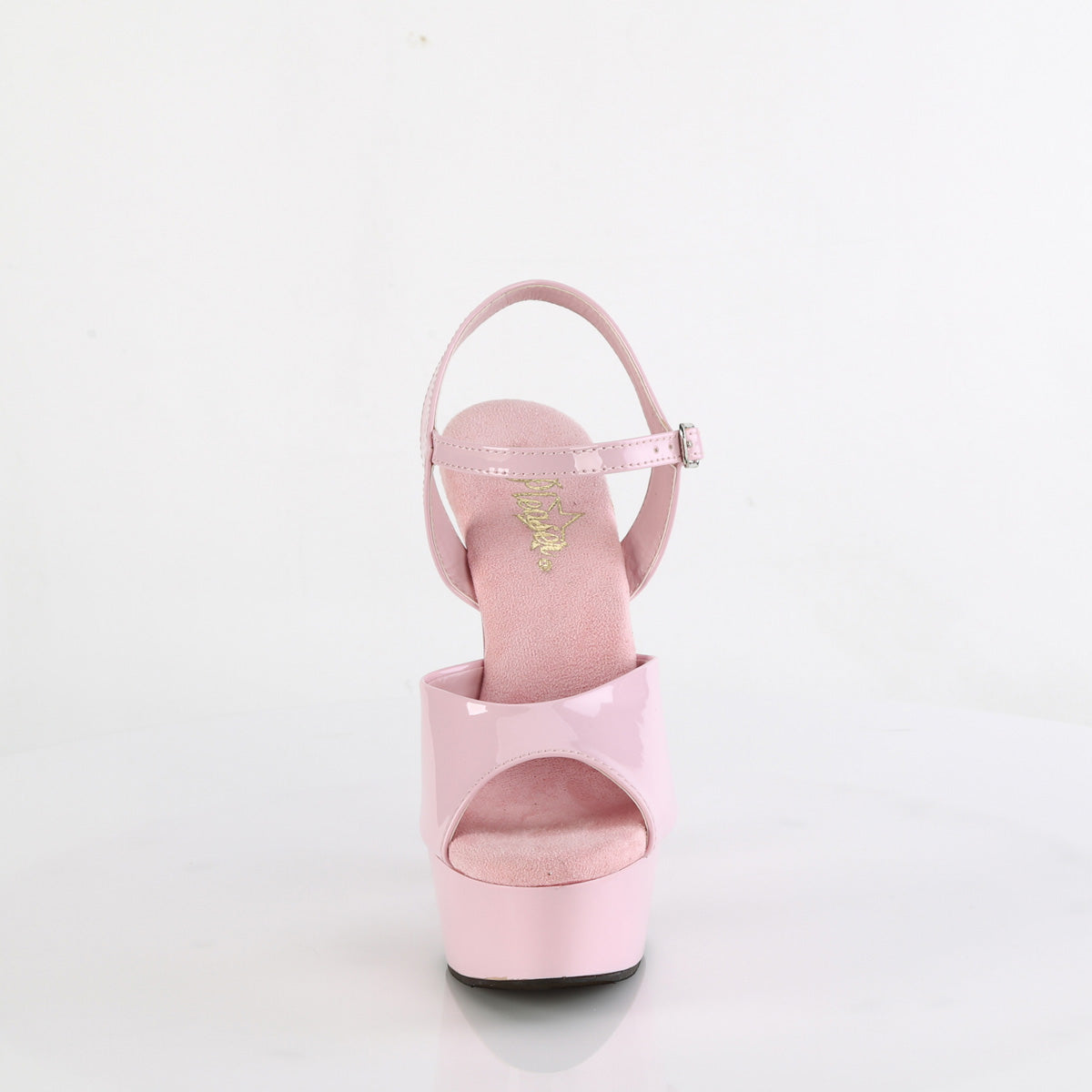 DELIGHT-609  Baby Pink Patent/Baby Pink