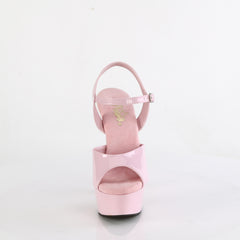 DELIGHT-609  Baby Pink Patent/Baby Pink