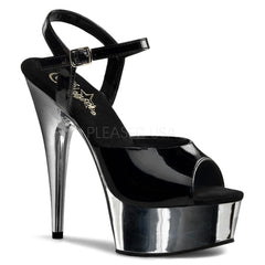 DELIGHT-609  Black/Silver Chrome