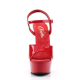 DELIGHT-609  Red Patent/Red