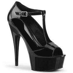 DELIGHT-649  Black Patent/Black