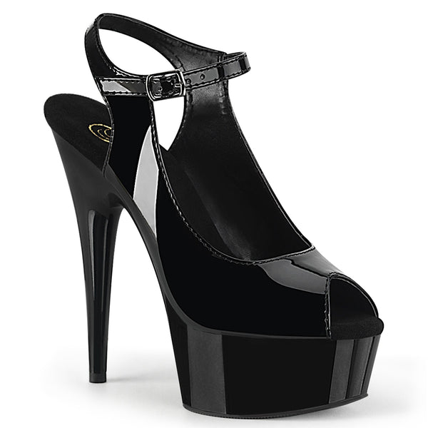 DELIGHT-655  Black Patent/Black