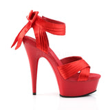 DELIGHT-668  Red Satin/Red
