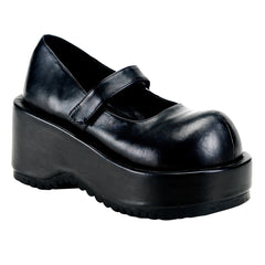 DOLLIE-01  Black Vegan Leather