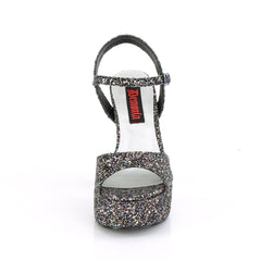 DOLLY-09  Black Multi Glitter