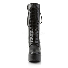 ELECTRA-1020  Black Faux Leather/Black Matte