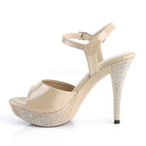 ELEGANT-409  Cream Patent/Cream