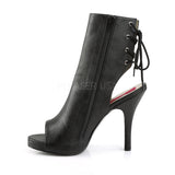 EVE-102  Black Faux Leather