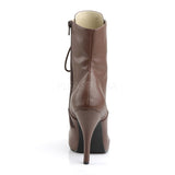 EVE-106  Brown Faux Leather