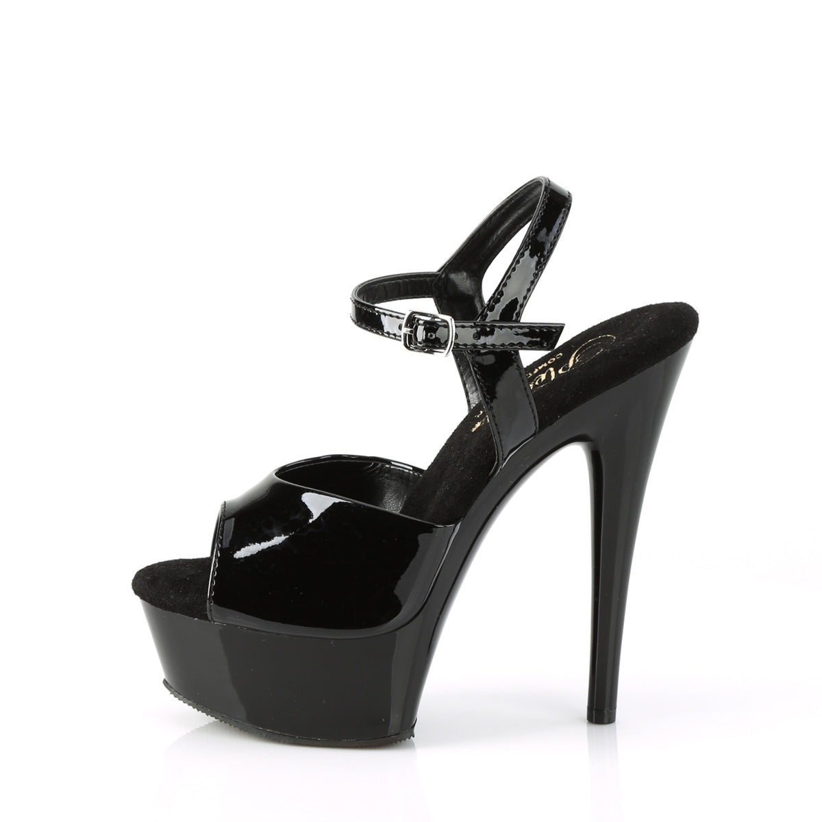EXCITE-609  Black Patent/Black