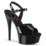 EXCITE-609  Black Patent/Black