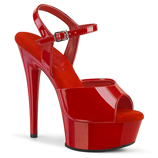 EXCITE-609  Red Patent/Red