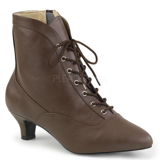 FAB-1005  Brown Faux Leather