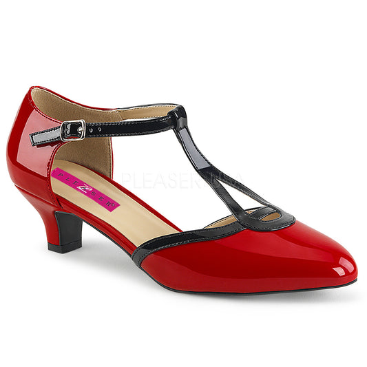 FAB-428  Red-Black Patent