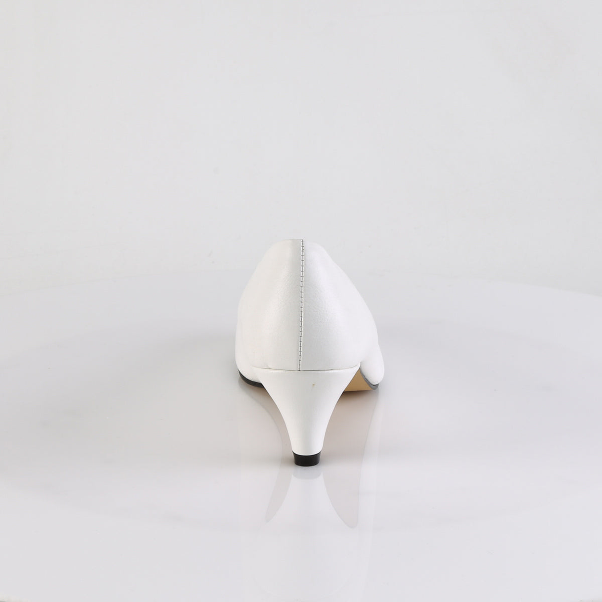 FEFE-01  White Faux Leather