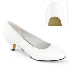 FEFE-01  White Faux Leather