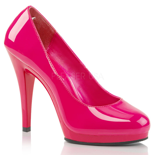 FLAIR-480  Hot Pink Patent/Hot Pink